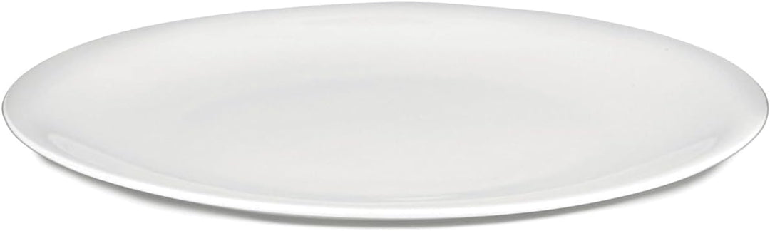 Alessi "All Time", 4 Stück, Speiseteller aus Bone China, Weiss, 27 centimeters Dining, Dining