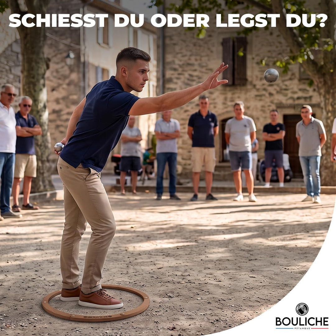 Bouliche® Klappbarer Boule-Wurfring 50 cm