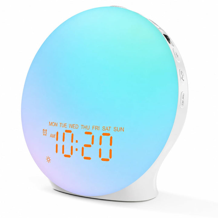 Sound Machine White Noise Machine with 22 Soothing Sounds, 17 Night Lights, Bluetooth Speaker, Sleep