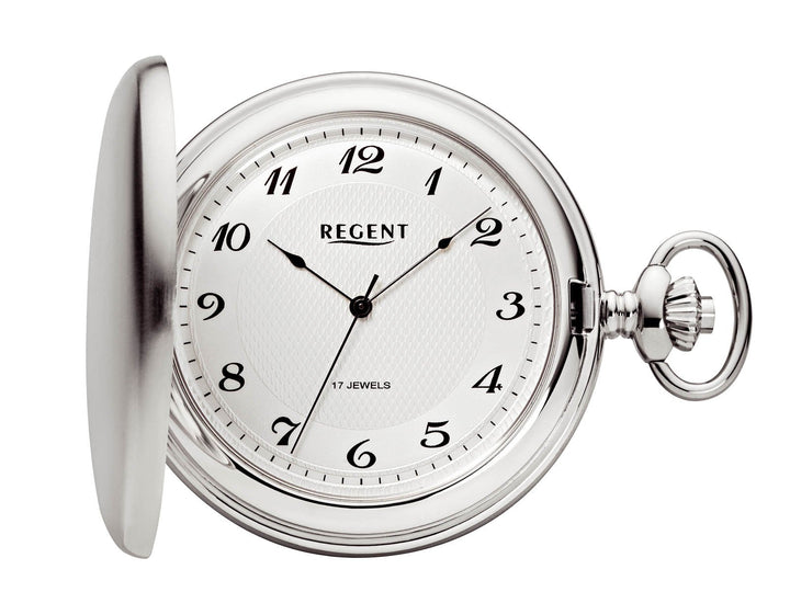 Regent - Taschenuhr - Mechanisch - Silber - Arabisch - P22