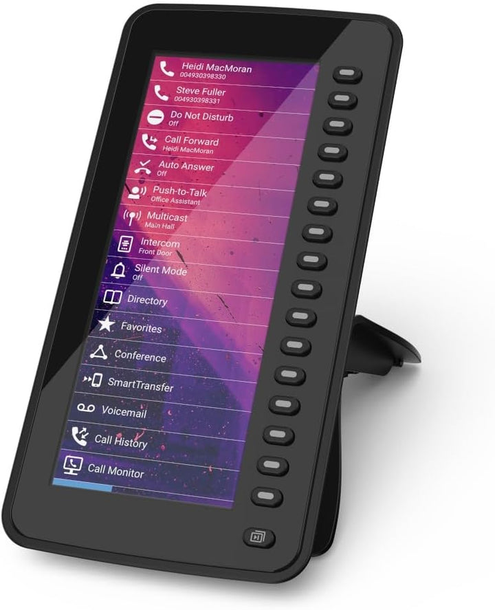 Snom D7C Farb-USB-Erweiterungsmodul für D7xx-Telefone (hochauflösendes Farbdisplay mit Hintergrundbe