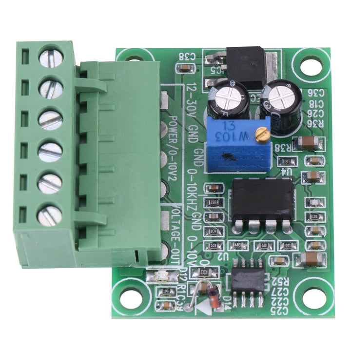 0-10KHz bis 0-10V Frequenz zu Spannungswandler Modul F/V Digital zu Analogplatine zum Schalten von S