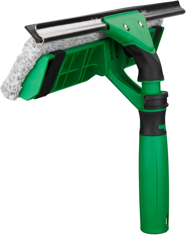 Unger VisaVersa Pro (Länge 25 cm, Fensterabzieher und Einwascher in einem, Zwei-Komponentengriff, Fe