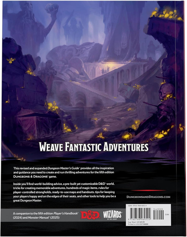 2024 Dungeon Master’s Guide (Dungeons & Dragons Core Rulebook) (Englische Version)