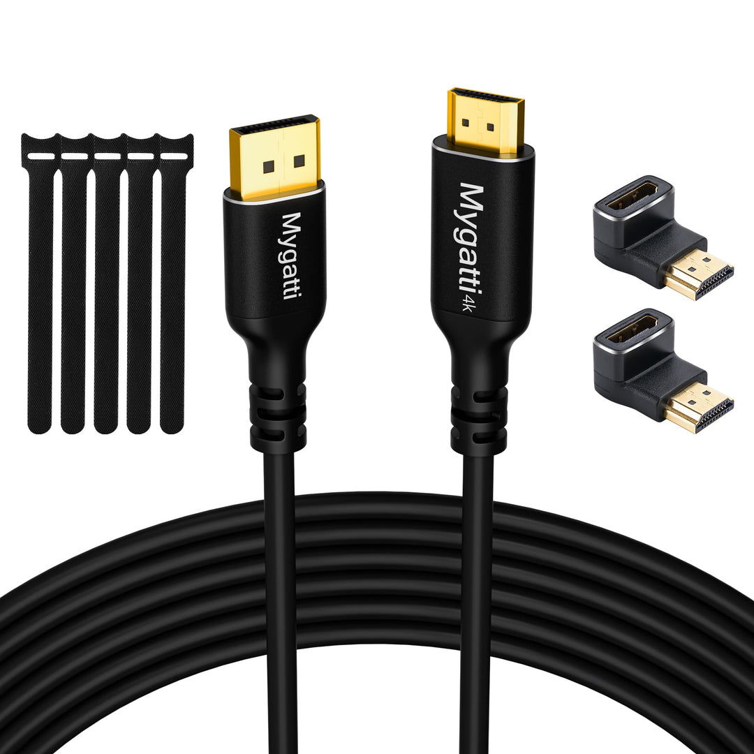 10 Meter DisplayPort auf HDMI Kable(4K UHD),26AWG reinen Kupferdrähten,4K/60HZ,DP auf HDMI Unidirekt
