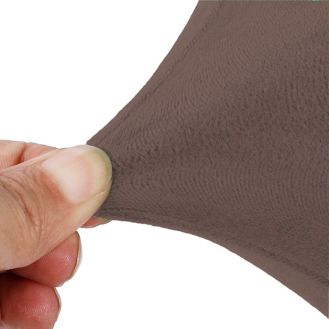 LANSHENG Stretchy Stuhlbezüge für Esszimmerstühle, Stretch Spandex mit Gummiband Stuhlbezug,Velvet L