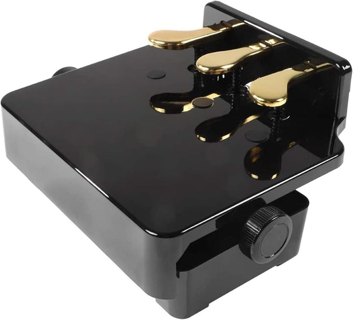 Klavier Pedal Extender Bank Kinder Pedalerhöhung Einstellbar Höhe mit 3 Pedale Kinder Klavier Lehren