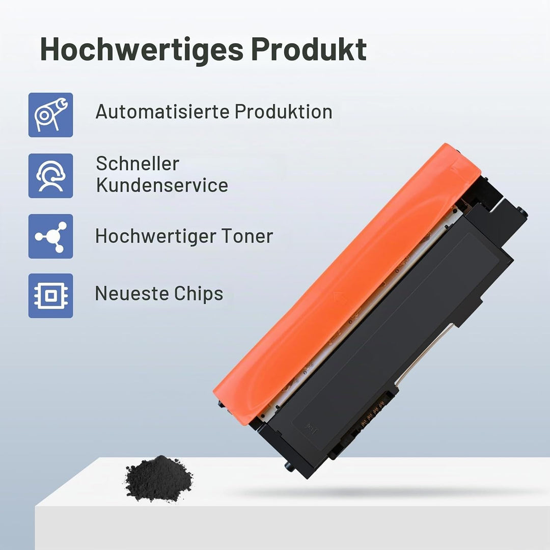 Superpage Toner Kompatibel für HP 117A W2070A für HP Color Laser MFP 179fwg 178nwg 179fnw 178nw 150n