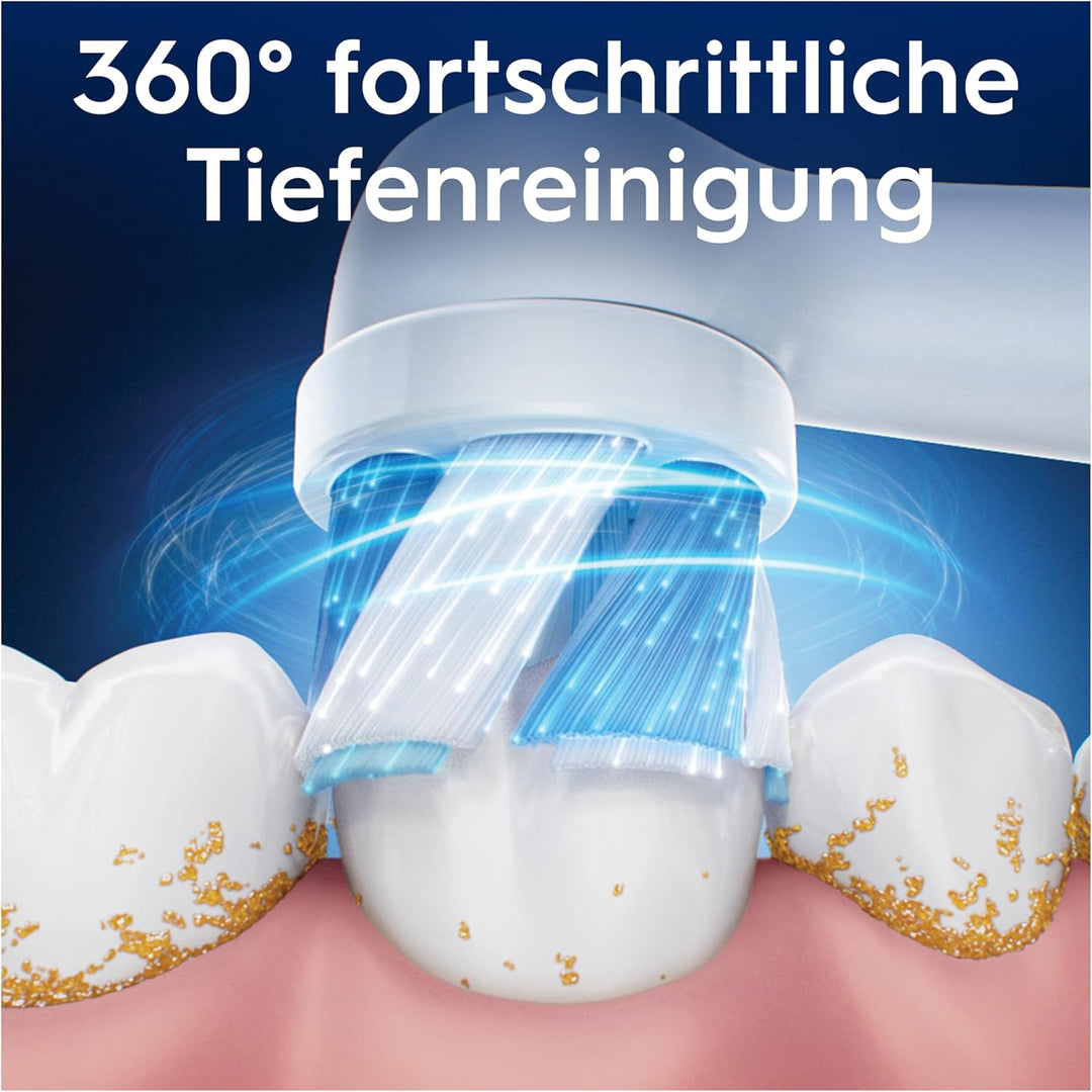 Oral-B iO Ultimative Reinigung Aufsteckbürsten für elektrische Zahnbürste, 8 Stück, ultimative Zahnr