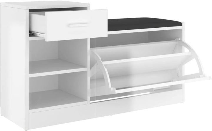 vidaXL Schuhbank Schuhschrank Sitzbank Schuhablage Schuhregal Schuhaufbewahrung Schuhständer Schuhki