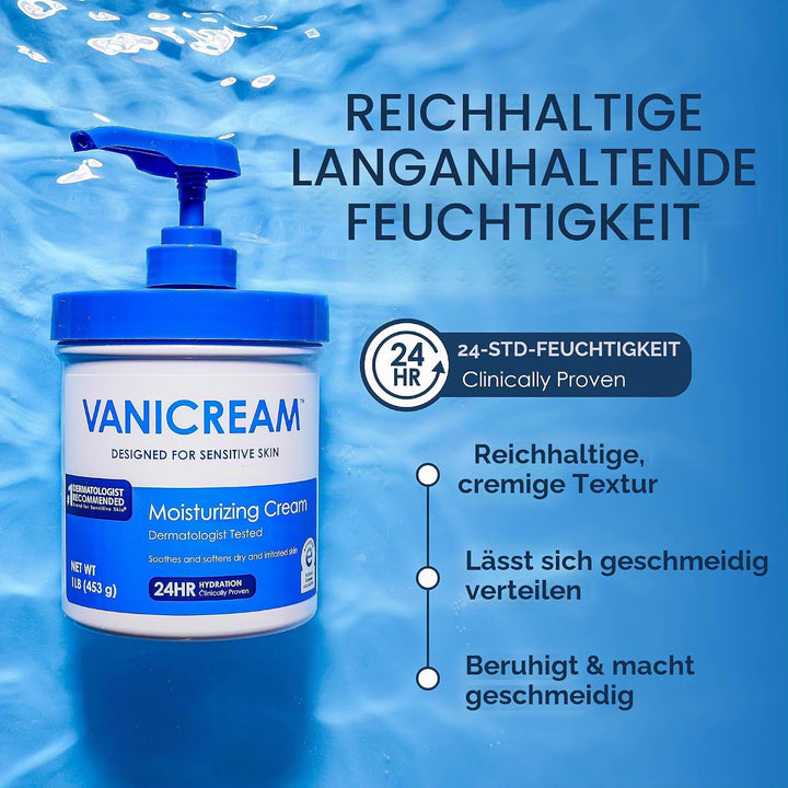 vanicream Lite Lotion, Pumpe, 16 Unze 453 g (1er Pack) Standard, 453 g (1er Pack) Standard