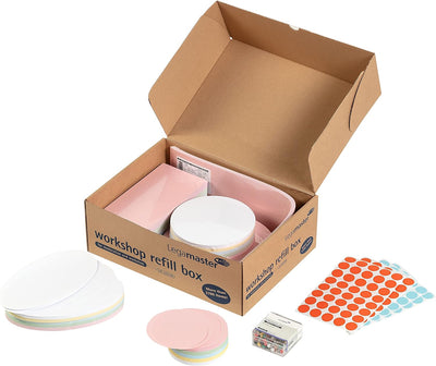 Legamaster 7-225200 Moderations-Nachfüllbox für Moderatorenkoffer, Nachfüllbox