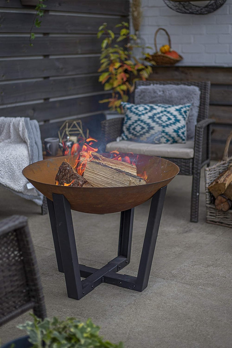La Hacienda Feuerschale Icarus Klein Ø56cm - Feuerschalen für den Garten - Feuerstelle Outdoor & Feu
