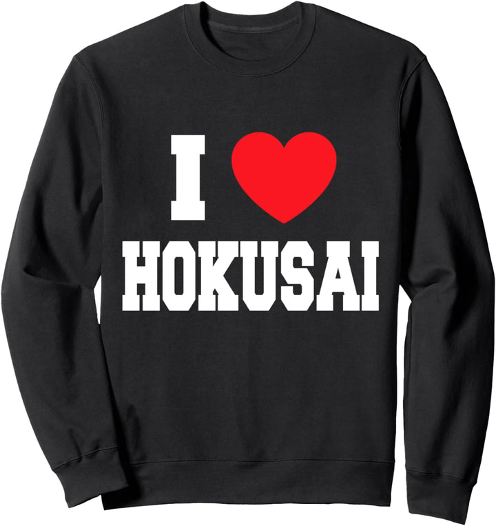 I Love Hokusai Sweatshirt