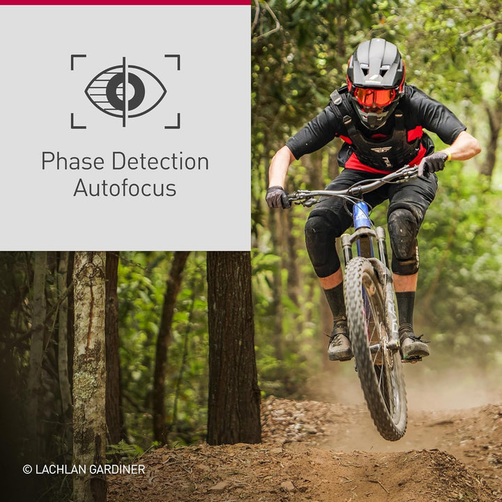 Panasonic LUMIX DC-S5 II Spiegelloses Vollformatkamera mit 20–60 mm F3,5–5,6 Objektiv, 4K 60p und 6K
