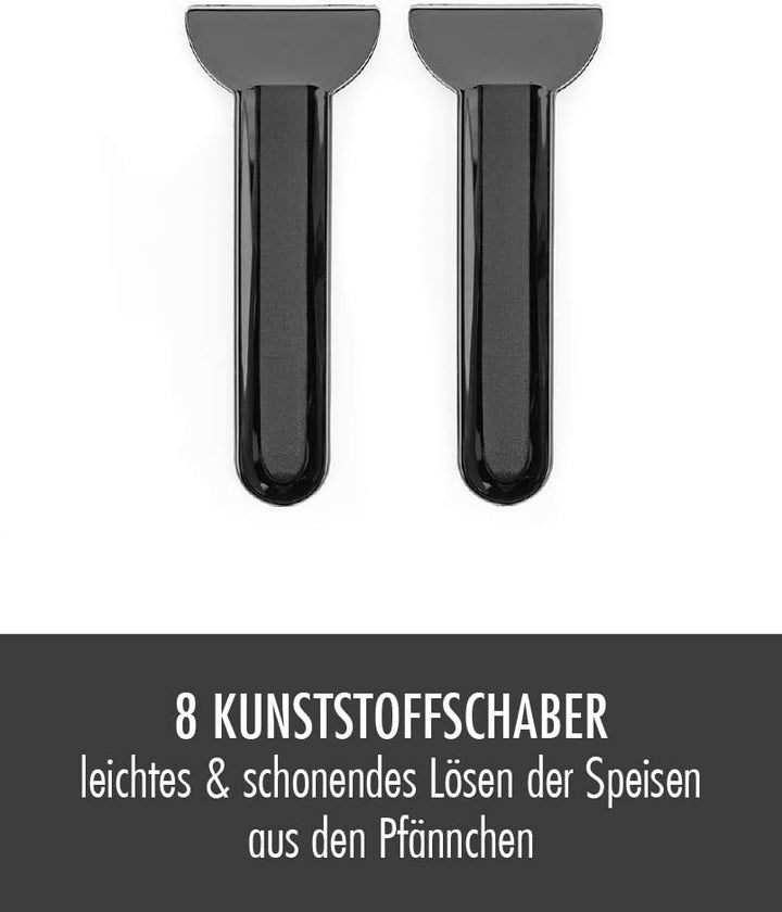 GASTROBACK 42567 Raclette Fondue Set Family and Friends, für 8 Personen mit grosser Gerippter Grillp