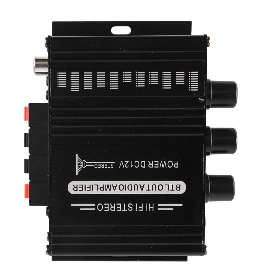 Stereo-Verstärker 12 V, Auto-Stereo-Audio-Verstärker, Auto-Audio-Subwoofer-Verstärker, Tragbarer Min