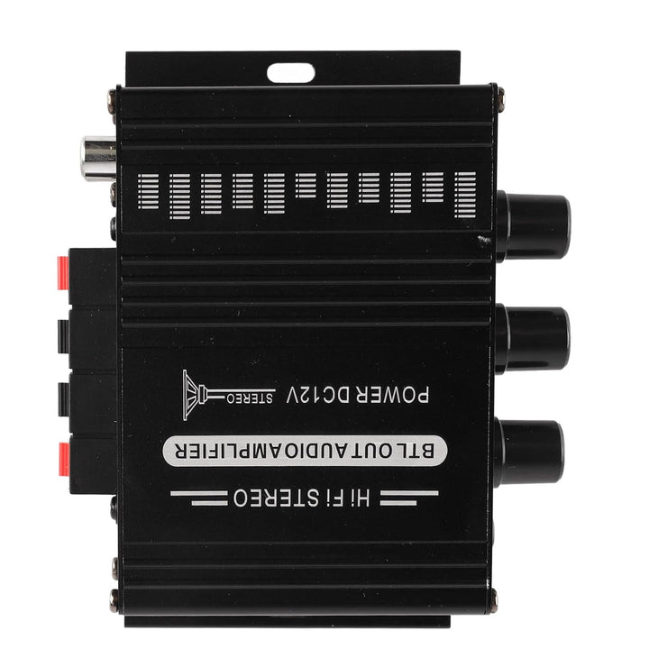 Stereo-Verstärker 12 V, Auto-Stereo-Audio-Verstärker, Auto-Audio-Subwoofer-Verstärker, Tragbarer Min