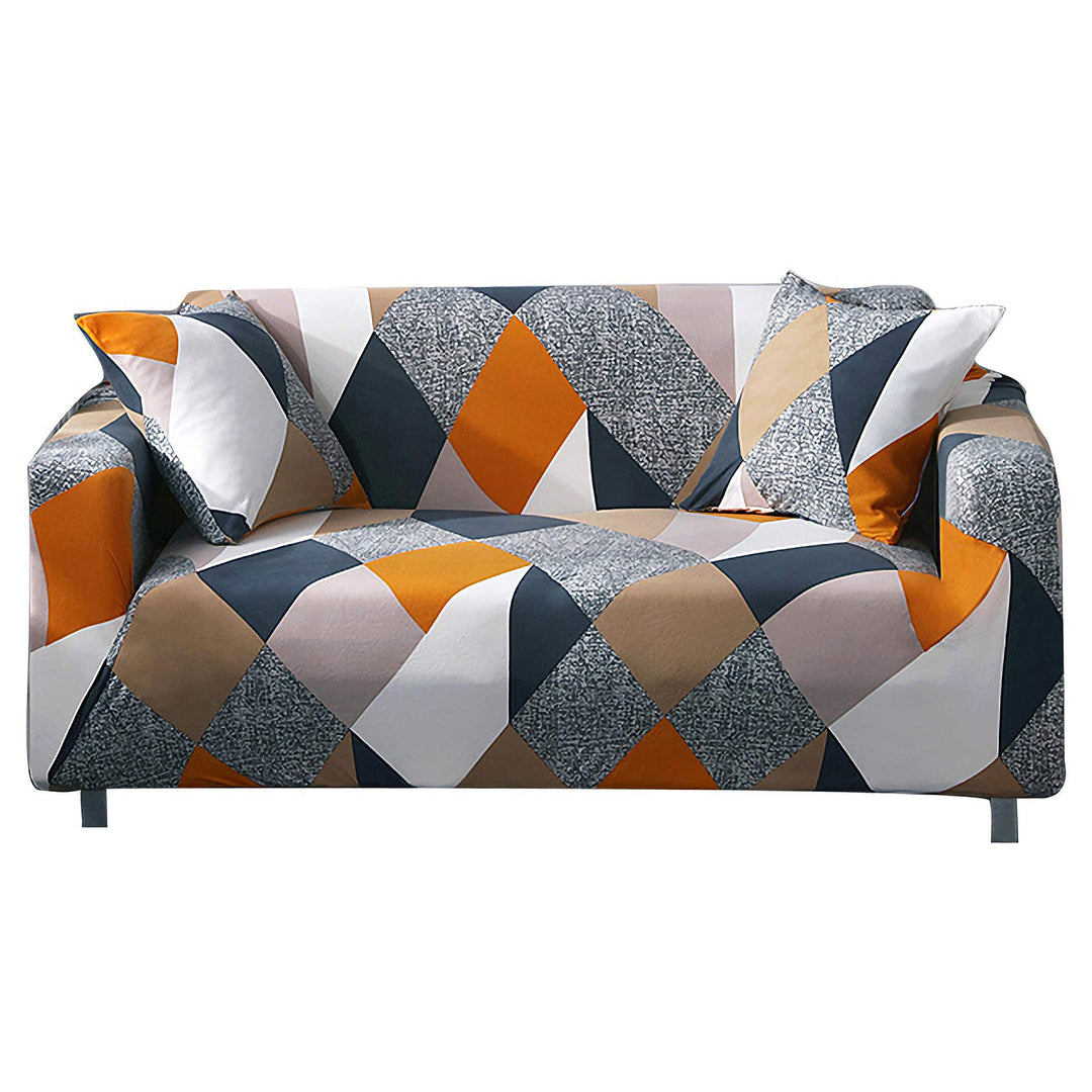 ARNTY Sofabezüge, Moderne Elastischer Sofabezug Stretch 1/2/3/4 Sitzer Couchbezug Antirutsch Blumend