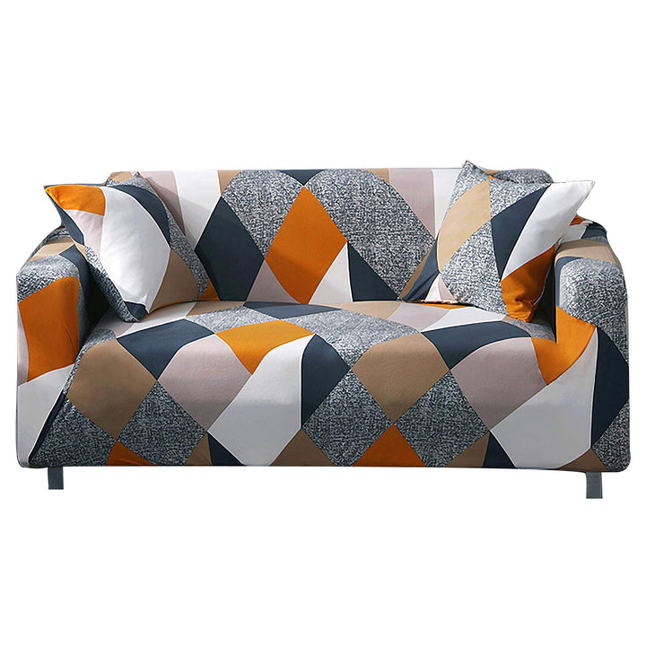 ARNTY Sofabezüge, Moderne Elastischer Sofabezug Stretch 1/2/3/4 Sitzer Couchbezug Antirutsch Blumend