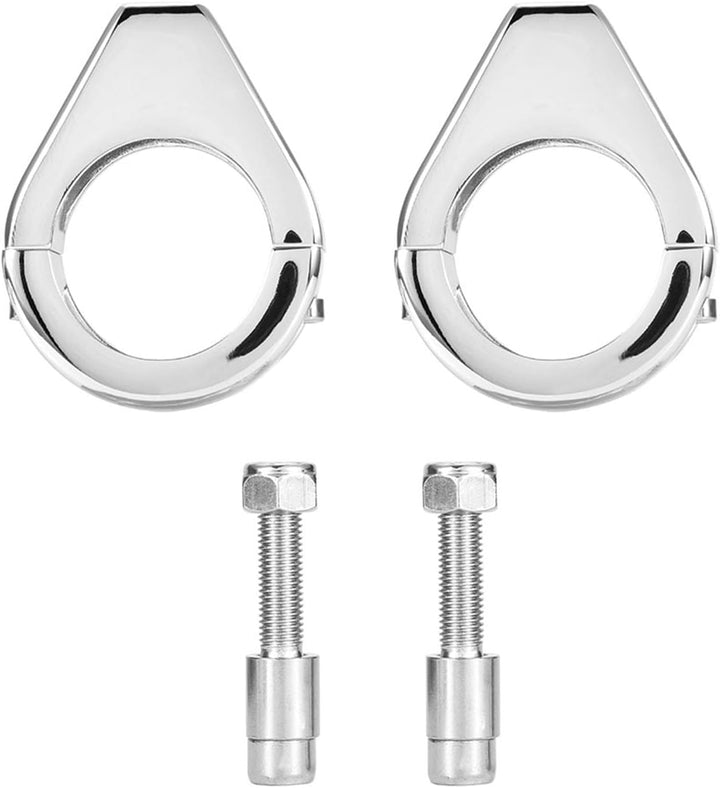 Blinkerhalter Motorrad,Blinkerhalterung Motorrad,Motorrad Blinker Relocator Gabelklemmen Aluminiumle