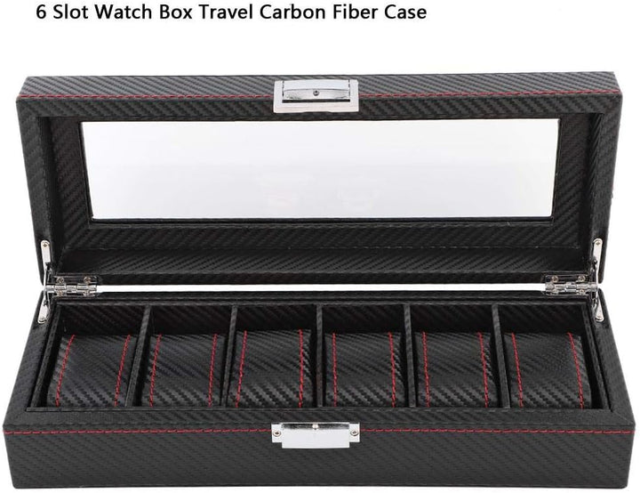 Uhrenbox für 6 Uhren Kasten,für Schmuck oder Armbandkollektion usw,Holz Uhrenkasten