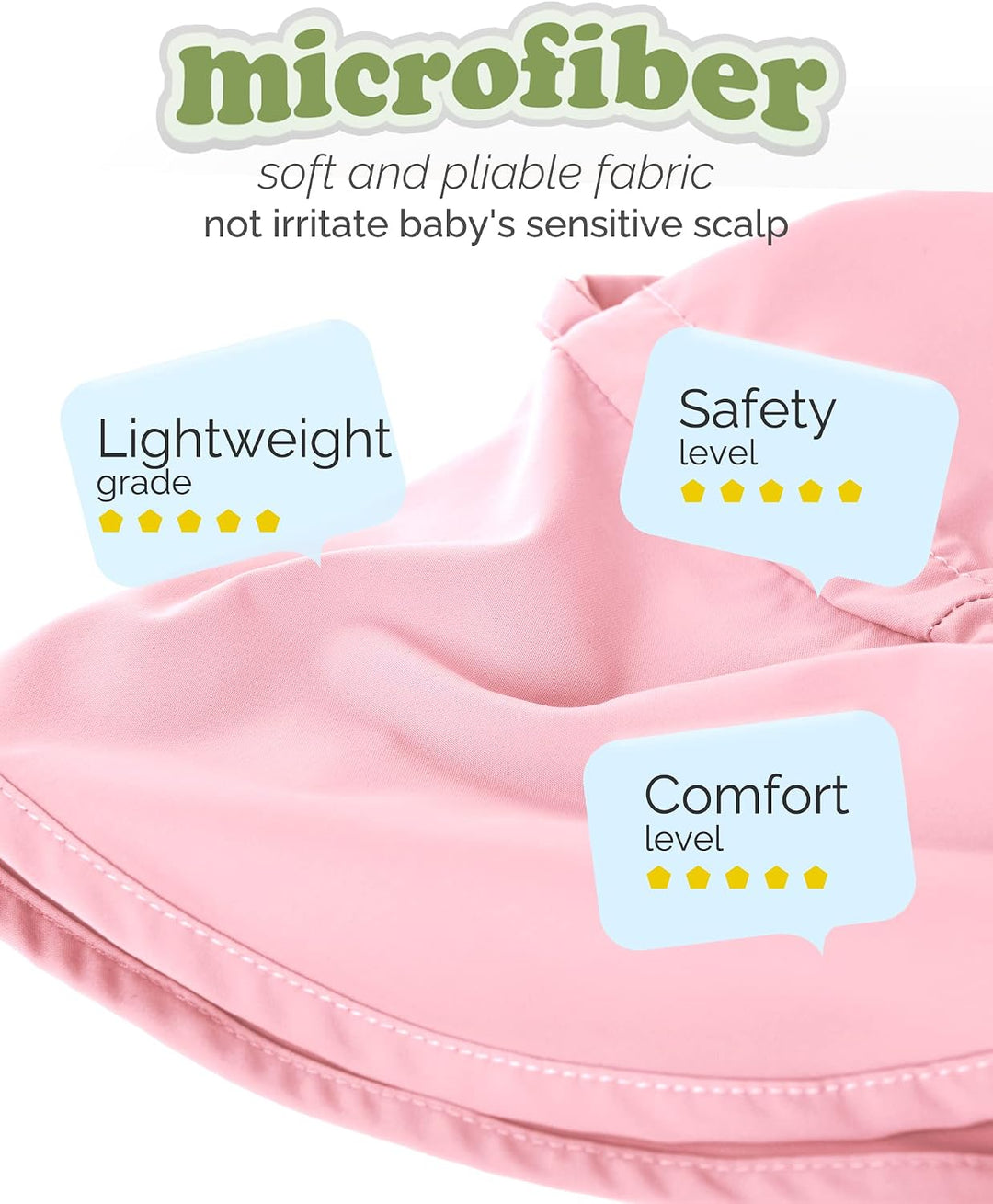 FURTALK Baby Sonnenhut mit Nackenklappe Kleinkind Kinder UPF 50+ Einstellbare Jungen Mädchen UV-Schu
