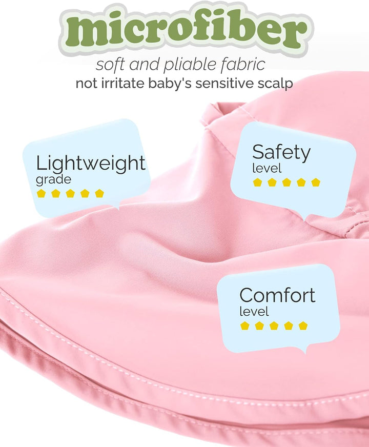 FURTALK Baby Sonnenhut mit Nackenklappe Kleinkind Kinder UPF 50+ Einstellbare Jungen Mädchen UV-Schu