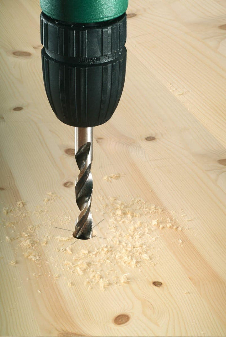 Bosch Professional Maschinenholzbohrer mit M Spitze (Ø 12 x 190 x 250 mm, Zubehör Bohrmaschine) 250