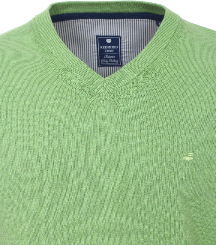 Redmond Pullover Uni S 623 Grün, S 623 Grün