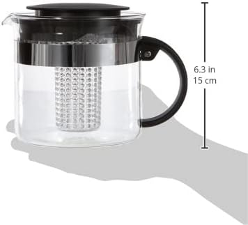 BODUM K1875-01 BISTRO SET Teekanne mit Kunststofffilter, 1.0 Liter + 2 Becher PAVINA OUTDOOR, 0,25 L