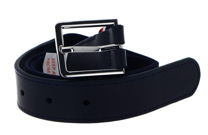 Tommy Hilfiger Elasticated Leather Belt W70 Space Blue