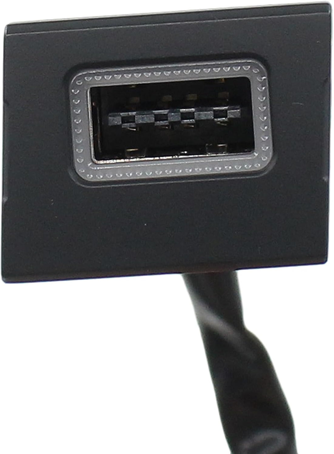 USB Ladegerät Buchse mit Kabelbaum Armaturenbrett Steckdose USB Ladesteckdose Einbaubuchse Schnellla