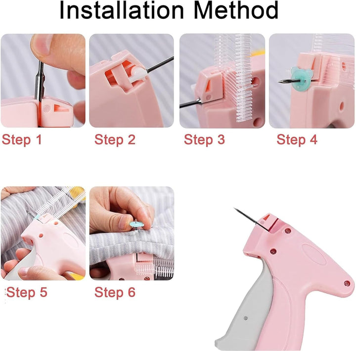 Quick Clothing Fixer,Mini Quick Repair Garment Sewing Machine,Quilt Tacking Gun,Instant Button Garme