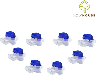 MOWHOUSE Mähroboter Installation Kit M - 150 m Begrenzungskabel - 200 Erdnägel - 10 Kabelverbinder,