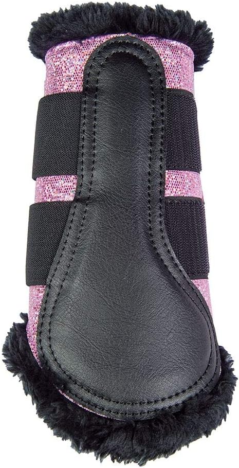 HKM Comfort Glitter Gamaschen schwarz S 9100 schwarz