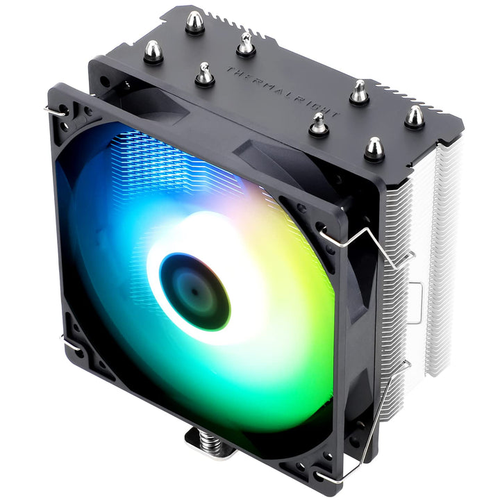 Thermalright AssassinX120 SE ARGB CPU Luftkühler, AX120 SE ARGB, 4 Heat Pipes, TL-C12C-S PWM Leise F