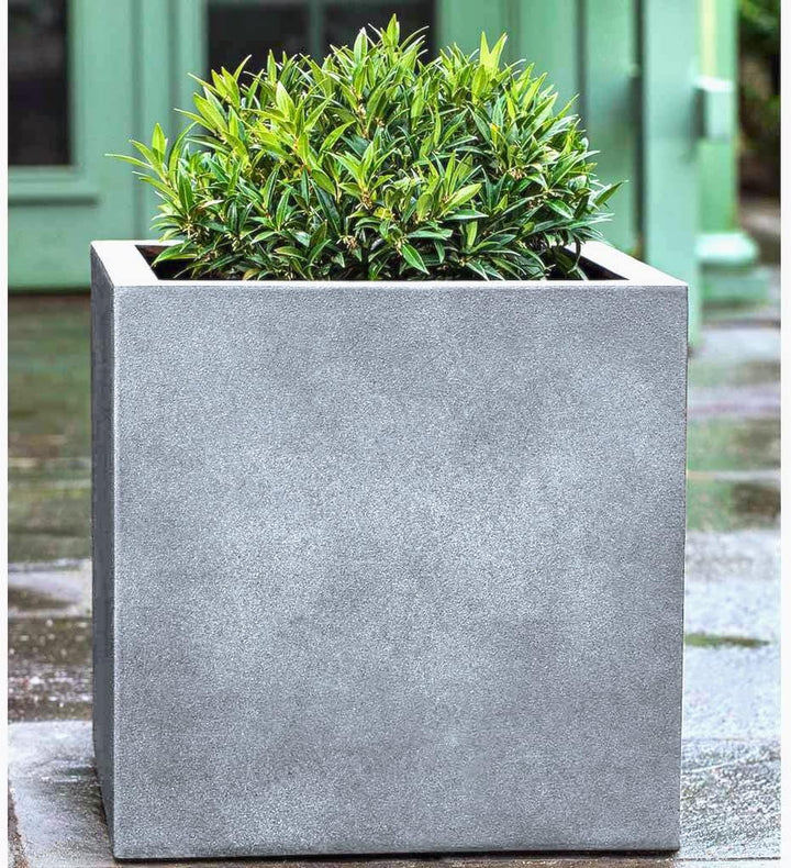 Casa Mina Esteras Pflanzkübel gross aussen - Fiberglas Blumenkübel Rechteckig 77x37x37cm - Premium P