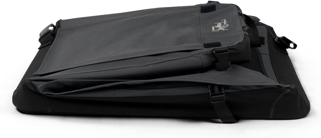 TrendPet TPX-Pro - Leichte, Faltbare Hundebox mit Aluminium Rahmen (grau, L 60 x B 45 x H 50 cm) L 6