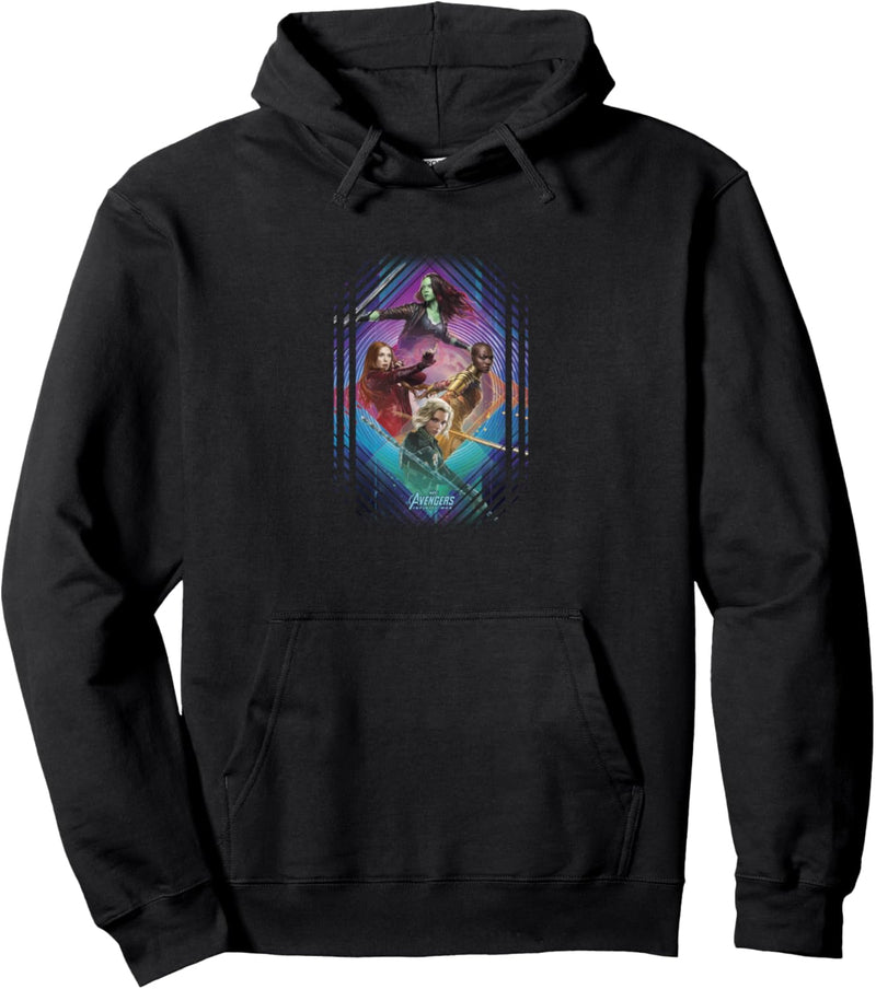 Marvel Infinity War Gamora Okoye Black Widow Pullover Hoodie