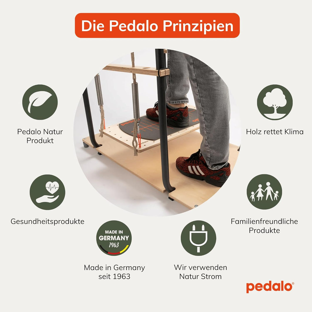 Pedalo® Stabilisator Therapie I inkl. Standplattform I Federbrett I Gleichgewicht I Körper I Koordin