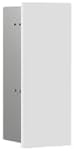 Emco Asis Pure Unterputz-Toilettenbürstengarnitur-Modul, Badezimmerschrank mit Toilettenbürste, Hoch