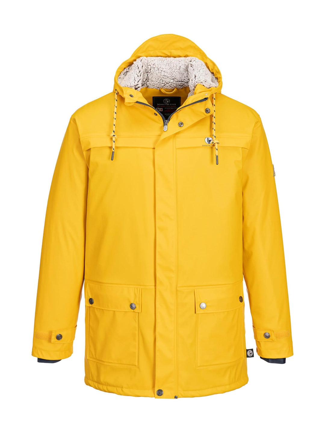 SCHIETWETTER Herren Regenjacke Dampfwalze Daniel, Friesennerz, Winterjacke, Regenmantel, Regenparka,