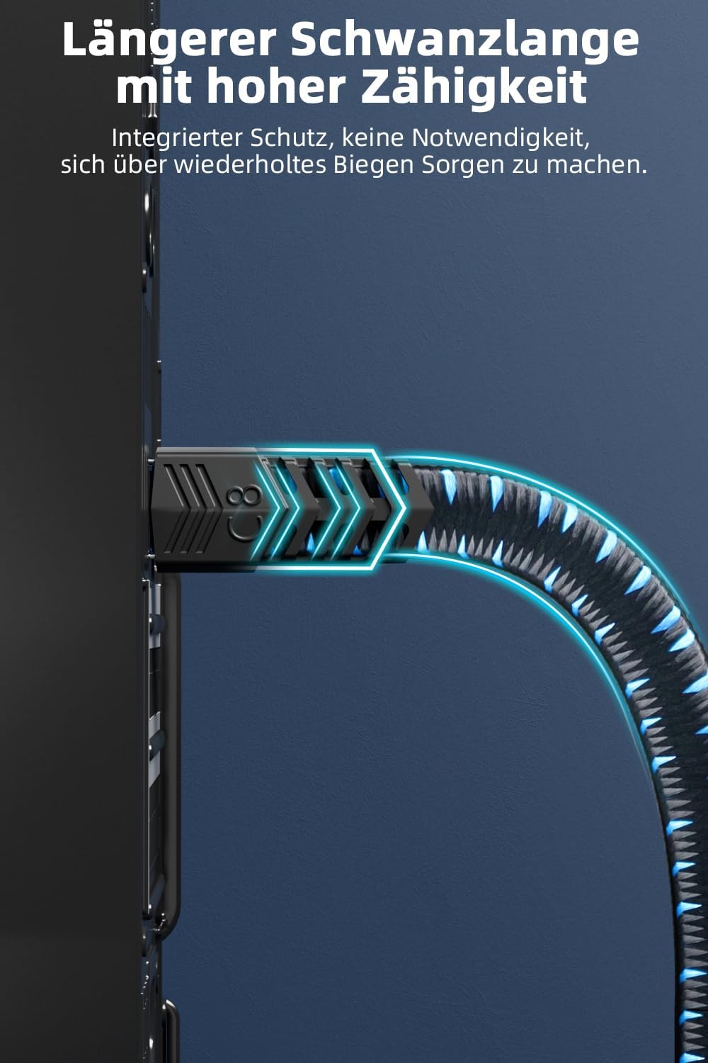 Ercielook Cat8 LAN-Kabel 15m, Nylon-Geflecht 40 Gbit/s - Für Router/Gaming | Hochgeschwindigkeits-Ne