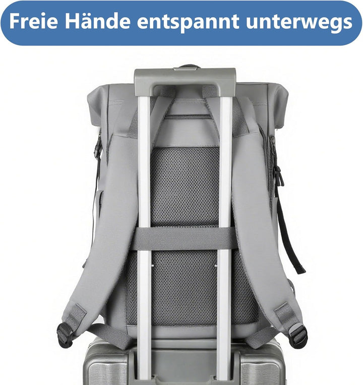 Leichter Rucksack 18–21L – Tagesrucksack für Uni, Arbeit & Alltag, Wasserabweisend, Anti-Diebstahl,