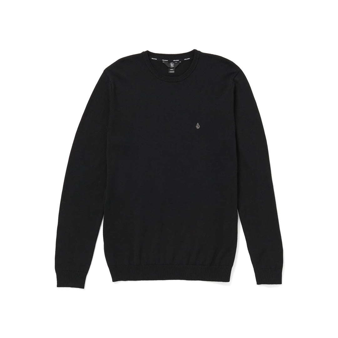 Volcom Herren Uperstand Sweater Sweatshirt L Schwarz, L Schwarz