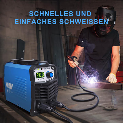 Elektroden Schweissgerät 200 A, MMA Inverter Schweissgerät, Elektroden ARC Welder, ARC200K Elektro S