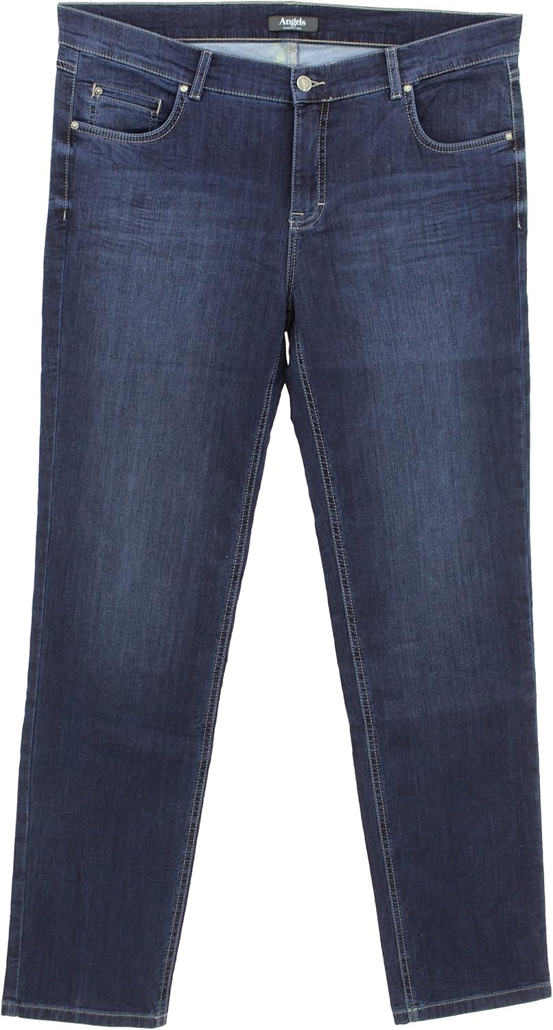 ANGELS Straight-Leg Jeans Jeans Cici mit authentischem Denim