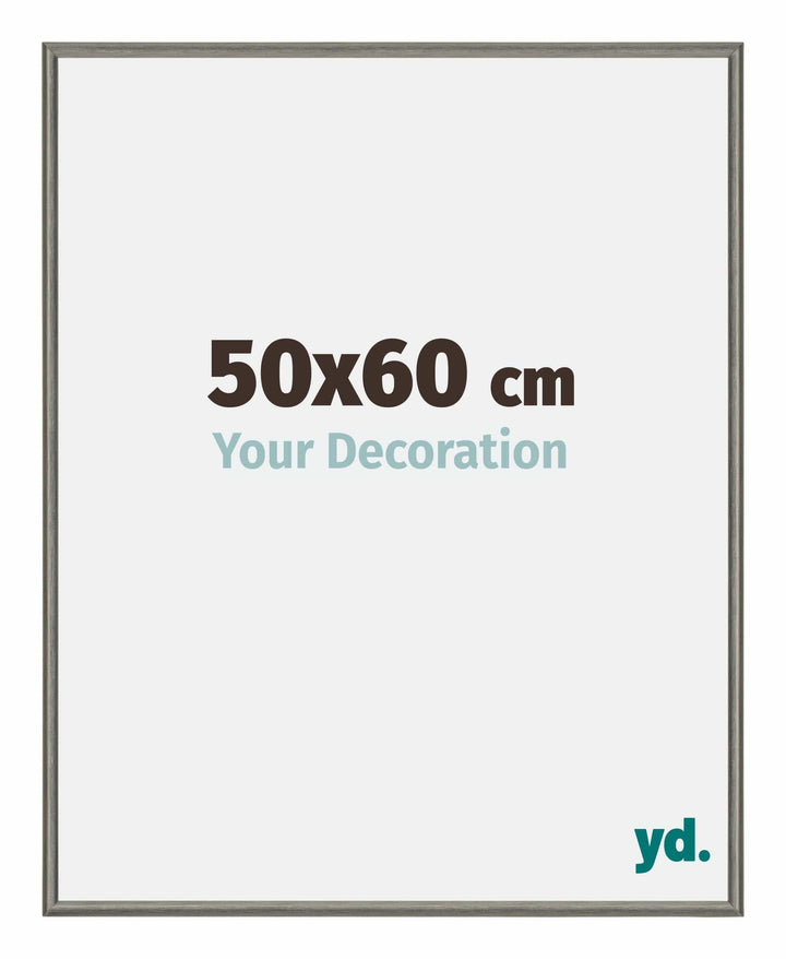 yd. Your Decoration - Bilderrahmen 50x60 cm - Bilderrahmen aus Aluminium mit Acrylglas - Antireflex