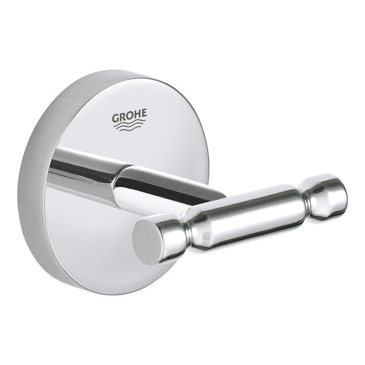 GROHE Bau Cosmopolitan - Bademantelhaken (Metall, Verdeckte Befestigung, langlebige Oberfläche), chr